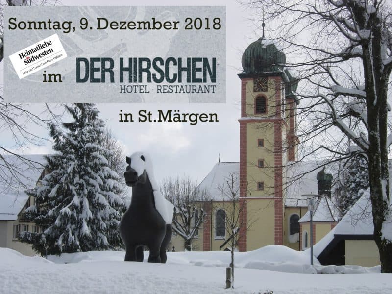 „Heimatliebe Südwesten“ noch einmal zu Gast in St. Märgen „Heimatliebe Südwesten“ noch einmal zu Gast in St. Märgen
